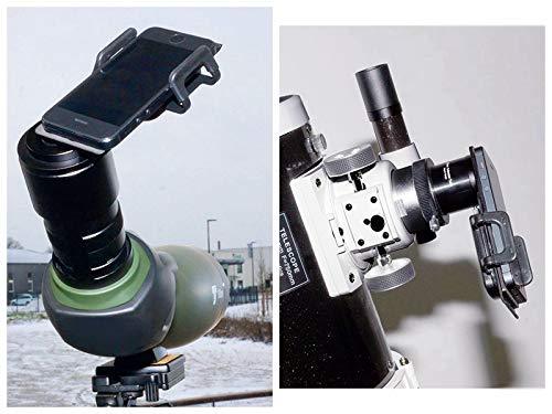 Astromania Universal Smartphone IPhone Adapter with T2 Thread - for telescopes and spotting scopes