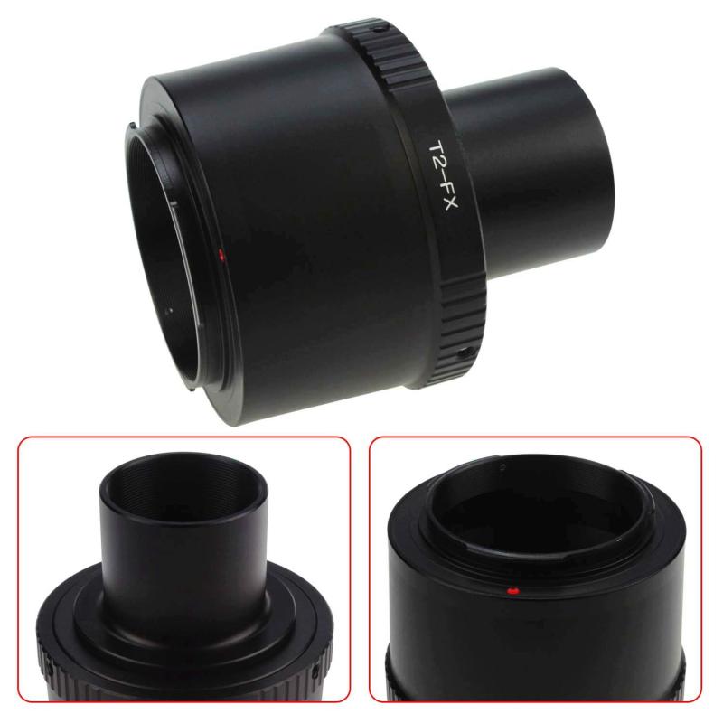 Astromania T T2 Lens to Fuji FX mount Camera adapter and M42 to 1.25&quot; Telescope Adapter(T-mount)-Universal screw in forX-T1 X-A1 X-E2 X-M1 X-E1 X-PRO1