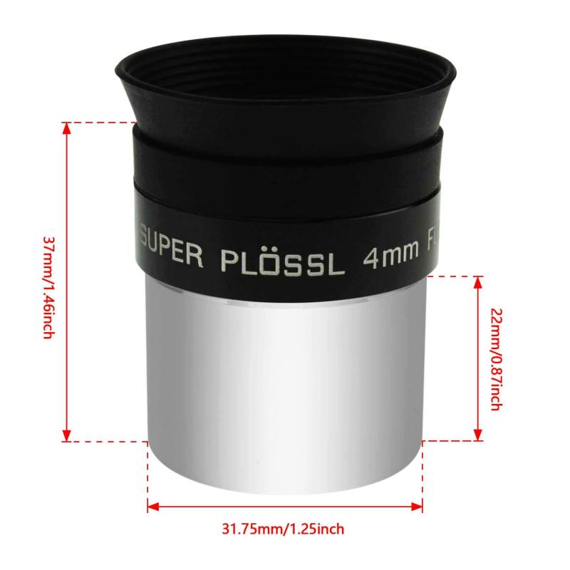 Astromania 1.25&quot; 4mm Super Ploessl Eyepiece - The Most Inexpensive Way of Getting A Sharp Image