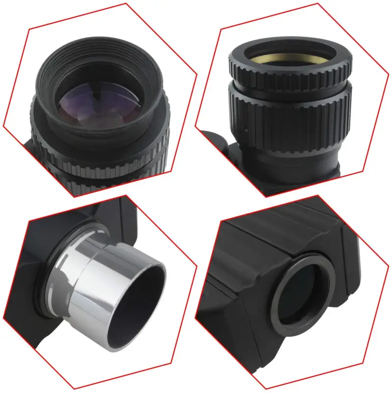 Astromania Stereo Bino Viewer with Two 32mm Plossl Eyepicecs-allow you to adapt two eyepieces to your telescope and view with both eyes simultaneously