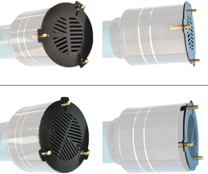 Astromania Bahtinov Mask Focusing Mask for Telescopes - FM100mm for a tube outer diameter (OD) from 105mm-150mm