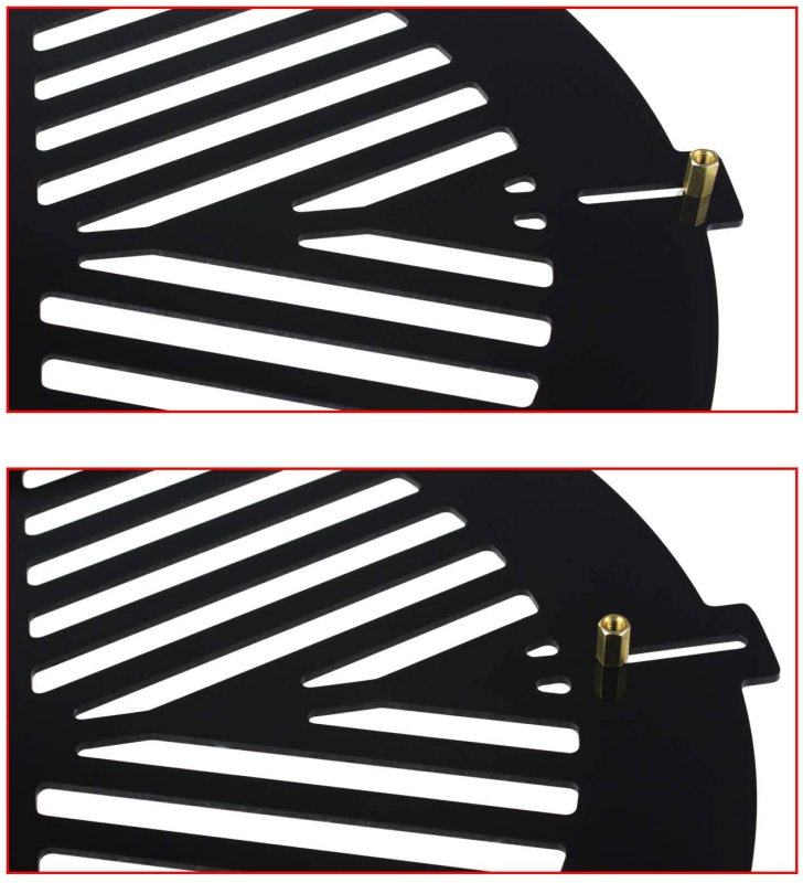 Astromania Bahtinov Mask Focusing Mask for Telescopes - FM200mm for a tube outer diameter (OD) from 215mm-260mm