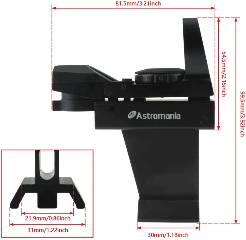 Astromania Finder Deluxe Telescope Reflex Sight