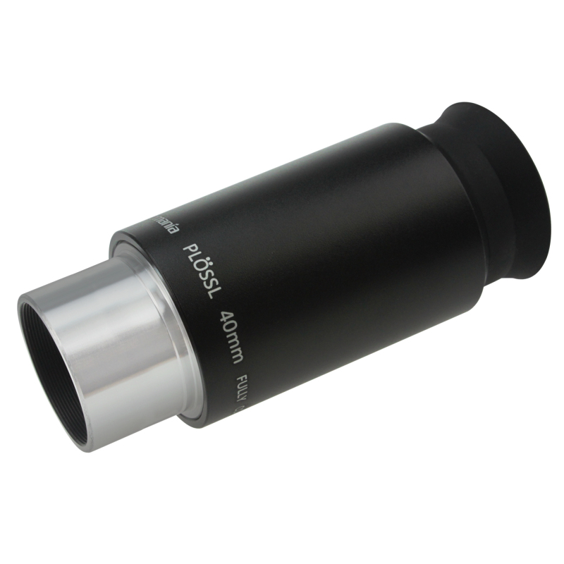 Astromania 1.25" 40mm Plossl Telescope Eyepiece - 4-element Plossl Design - Threaded for Standard 1.25inch Astronomy Filters