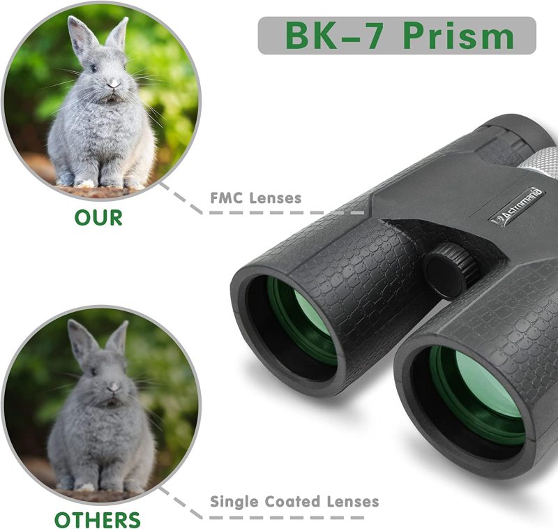 Astromania 8x42 Compact Binoculars -BK7 Prism -Gifts for Adults and Kids, for Bird Watching, Camping and Sport Games, Concerts and Theater