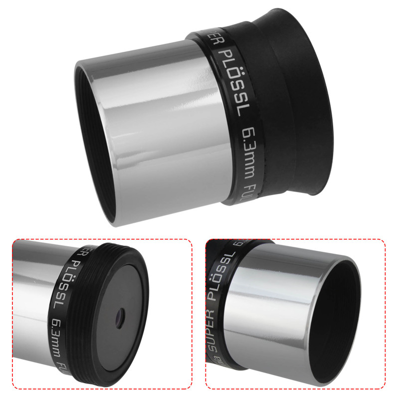 Astromania 1.25&quot; 6.3mm Super Plossl Eyepiece - The Most Inexpensive Way of Getting A Sharp Image