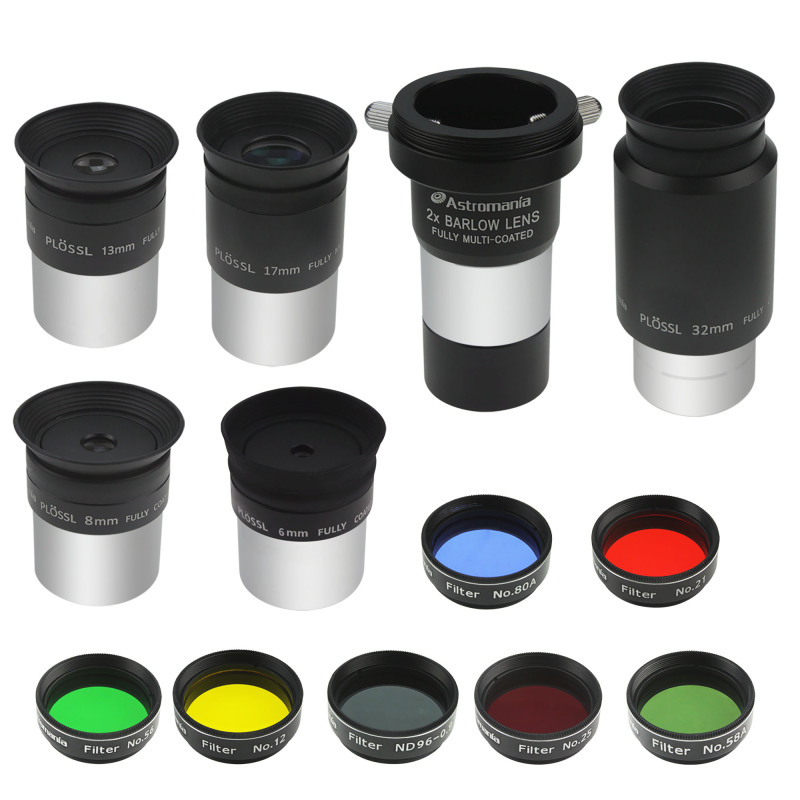 Astromania 1.25&quot; Eyepiece and Filter Kit Deluxe Version-represents an incredible value over buying even a few of the items individually