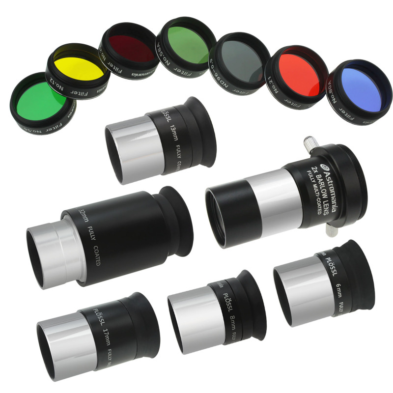 Astromania 1.25&quot; Eyepiece and Filter Kit Deluxe Version-represents an incredible value over buying even a few of the items individually