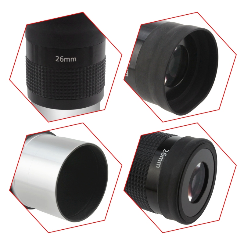 Astromania 2&quot; Kellner FMC 55-Degree eyepiece - 26mm - wide field eyepices with comfortable viewing position