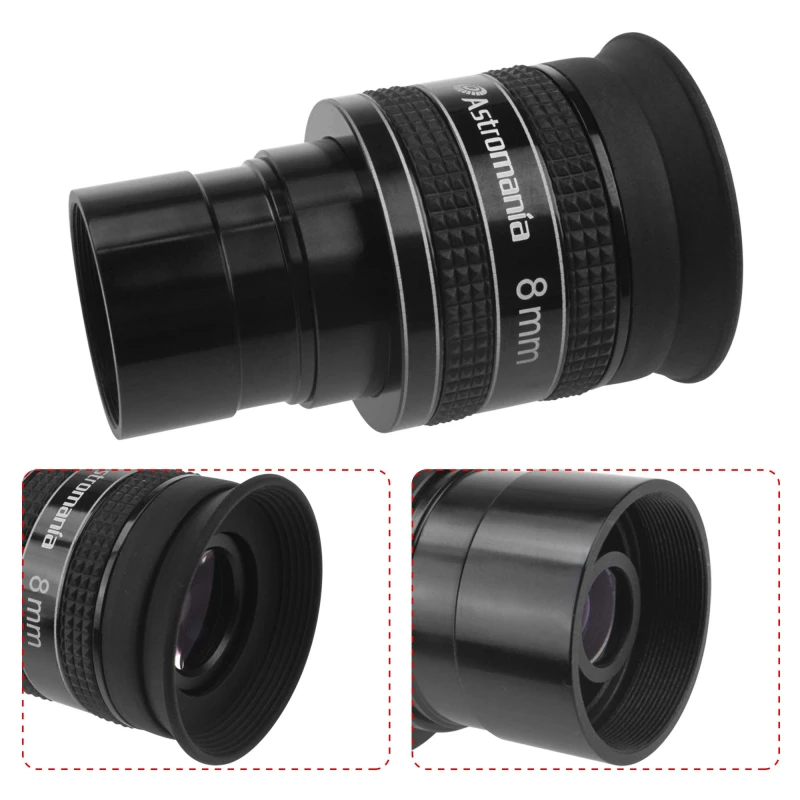 Astromania 1.25&quot; 8mm 58-Degree Planetary Eyepiece For Telescope