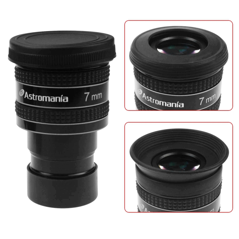 Astromania 1.25&quot; 7mm 58-Degree Planetary Eyepiece For Telescope For Telescope