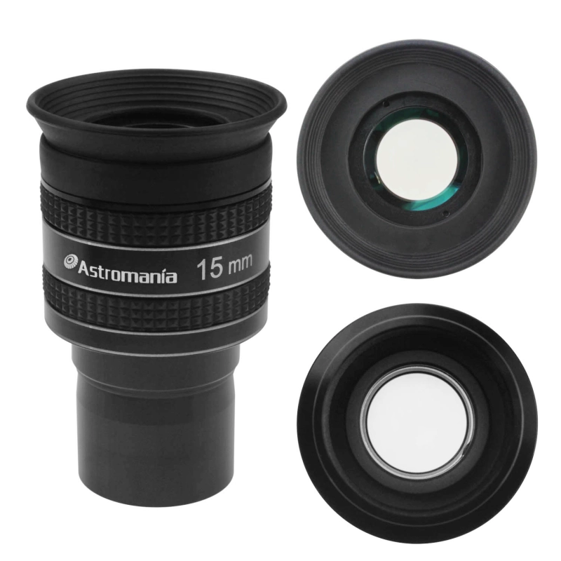 Astromania 1.25&quot; 15mm 58-Degree Planetary Eyepiece For Telescope