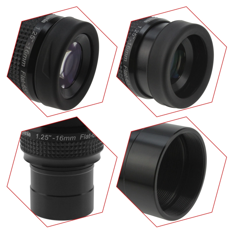 Astromania 1.25&quot; 16mm Premium Flat Field Eyepiece - a flat image field and crystal-clear images