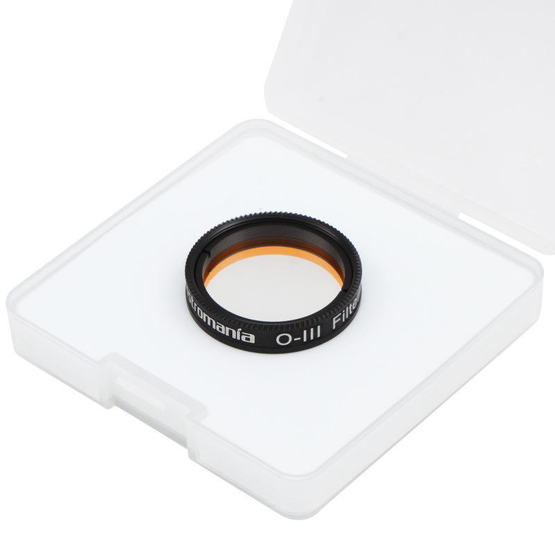 Astromania 1.25&quot; O-III Filter - produces near-photographic views of the Veil, Ring, Dumbbell and Orion nebula, among many other objects