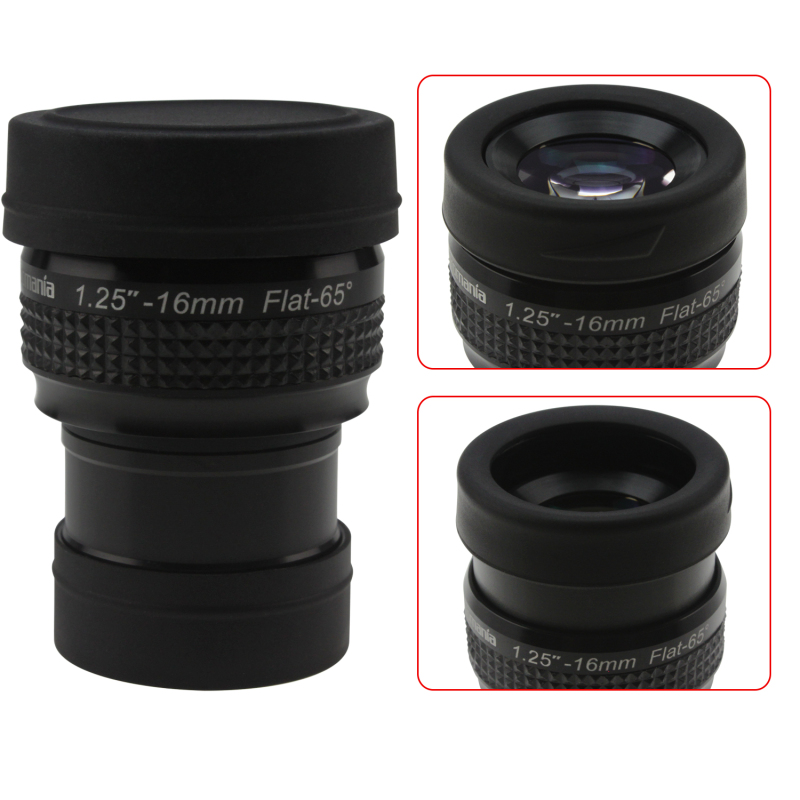 Astromania 1.25&quot; 16mm Premium Flat Field Eyepiece - a flat image field and crystal-clear images