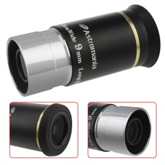 Astromania 1.25" 9mm 66-degree Ultra Wide Angle Eyepiece for Telescope