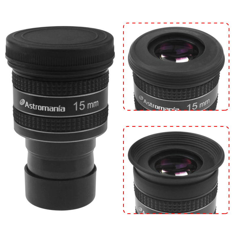 Astromania 1.25&quot; 15mm 58-Degree Planetary Eyepiece For Telescope