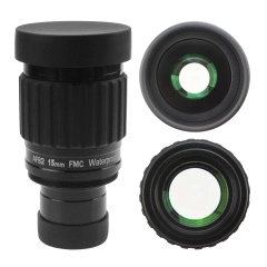 Astromania 1.25"-82 Degree SWA-15mm compact eyepiece, Waterproof & Fogproof - allows any water enter the interior and enjoy an unobstructed view