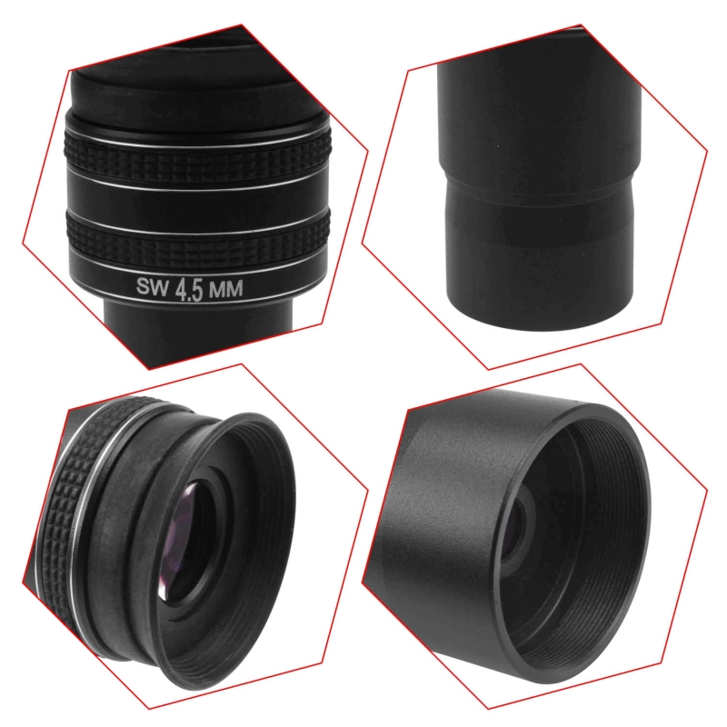 Astromania 1.25" 4.5mm 58-Degree Planetary Eyepiece For Telescope