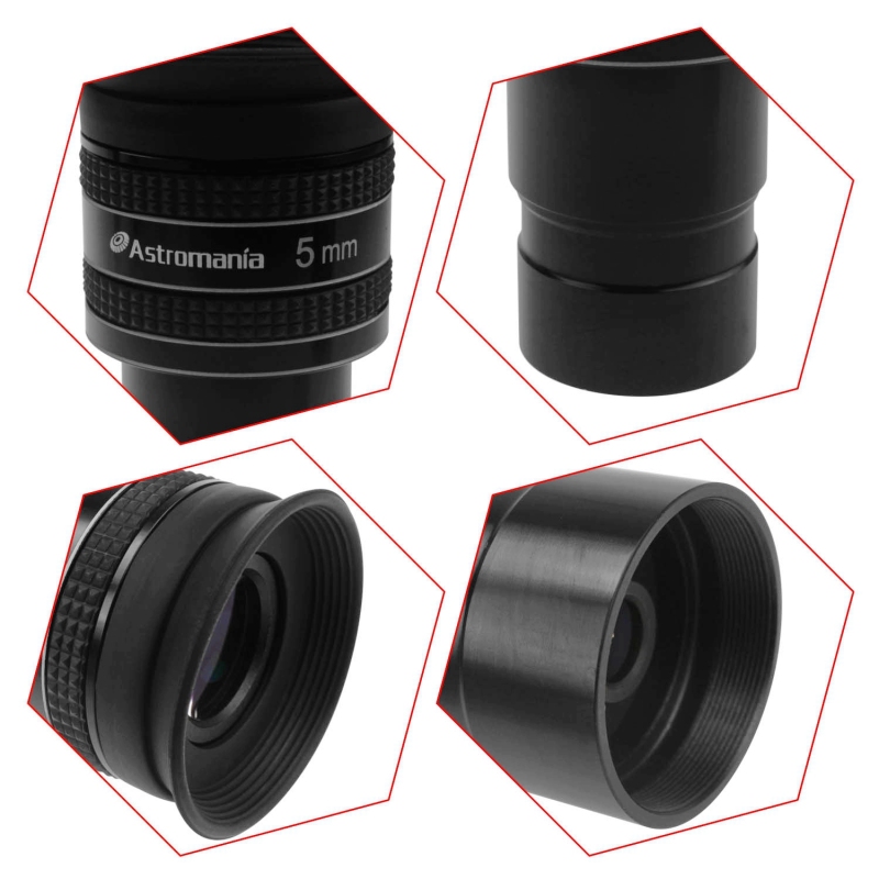 Astromania 1.25&quot; 5mm 58-Degree Planetary Eyepiece For Telescope