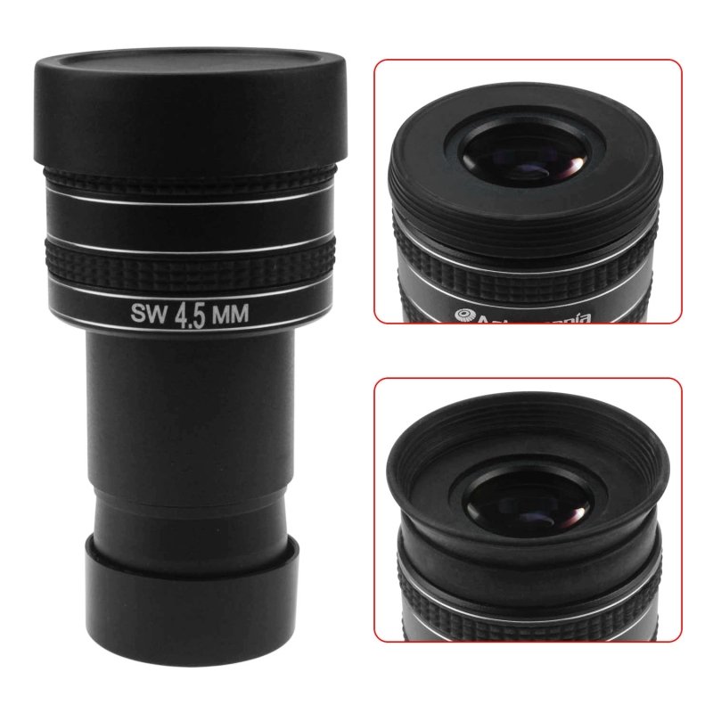 Astromania 1.25" 4.5mm 58-Degree Planetary Eyepiece For Telescope