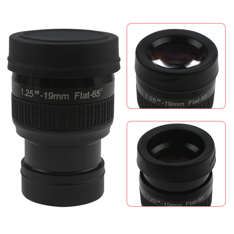 Astromania 1.25&quot; 19mm Premium Flat Field Eyepiece - a flat image field and crystal-clear images