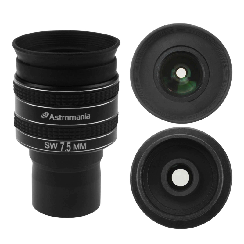 Astromania 1.25" 7.5mm 58-Degree Planetary Eyepiece For Telescope