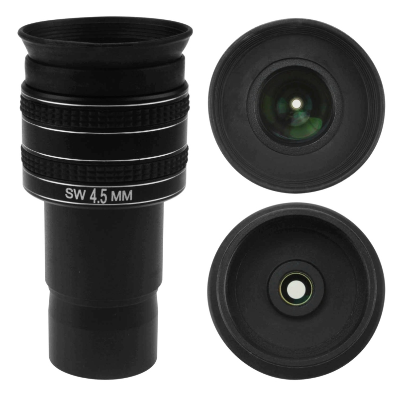 Astromania 1.25" 4.5mm 58-Degree Planetary Eyepiece For Telescope