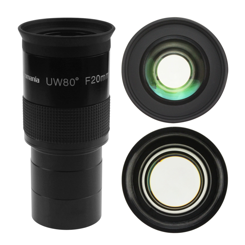 Astromania Fully Multi-coated 2" Ultra-Wide 80 Degree Eyepiece For Telescope - F20mm