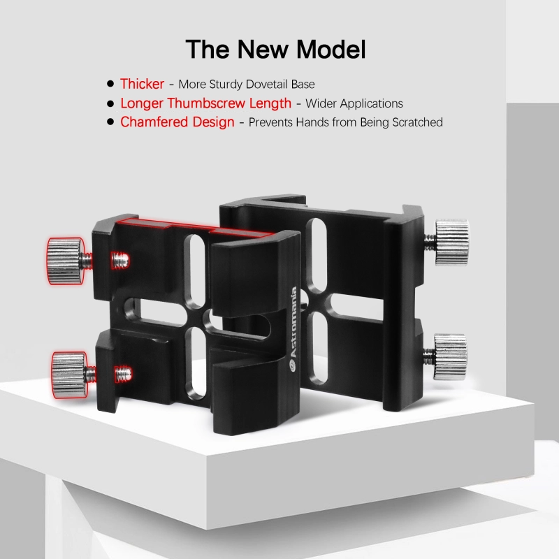 Astromania Universal Dovetail Base for Finder Scope - Ideal for Installation of Finder Scope, Green Laser Pointer Bracket