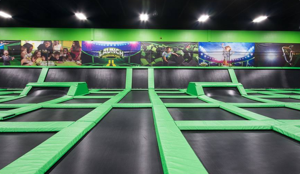 custom trampoline park for business