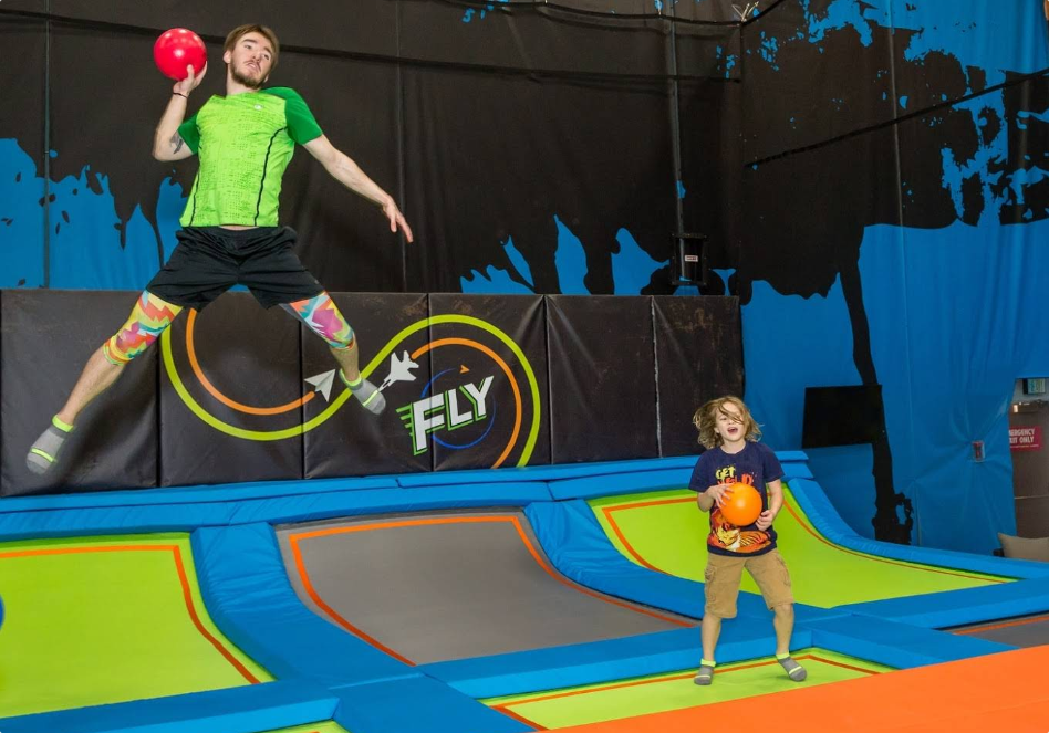 trampoline park factory