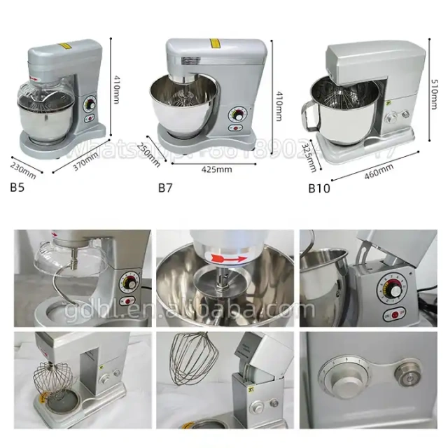 High quality 5 litre cream mixer cake shop equipment cake mixer