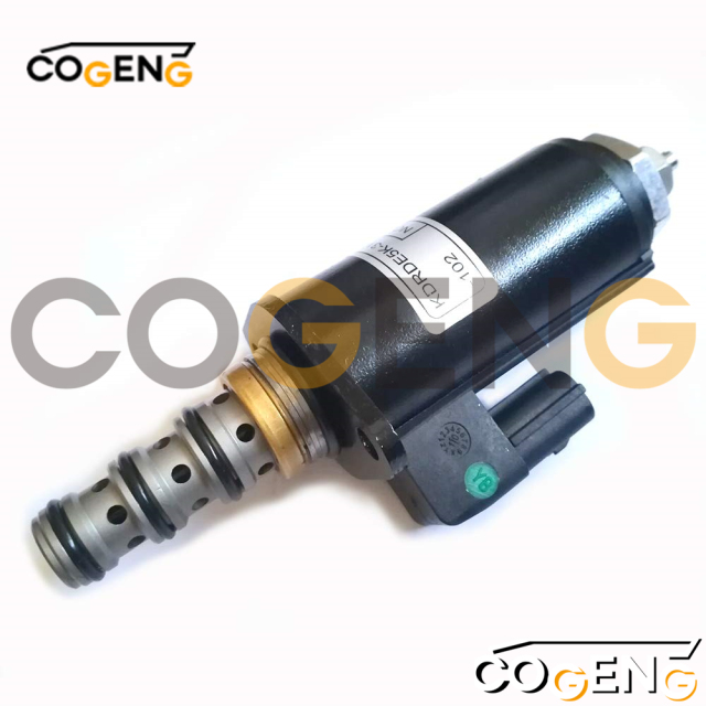 YN35V00041F1 Kobelco Solenoid Valve green dot,Excavator Solenoid Valve | Excavator Pressure Switch | Excavator Revolution Sensor | Excavator Wiring Harness | Excavator Throttle Motor --- COGENG High-Qulity Parts Service GAOGENG Provider