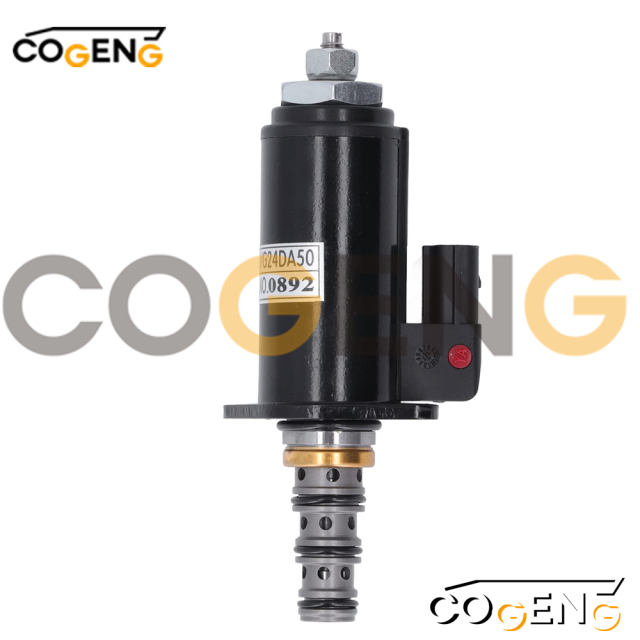 YN35V00050F1 Kobelco Solenoid Valve Red dot,Excavator Solenoid Valve | Excavator Pressure Switch | Excavator Revolution Sensor | Excavator Wiring Harness | Excavator Throttle Motor --- COGENG High-Qulity Parts Service GAOGENG Provider