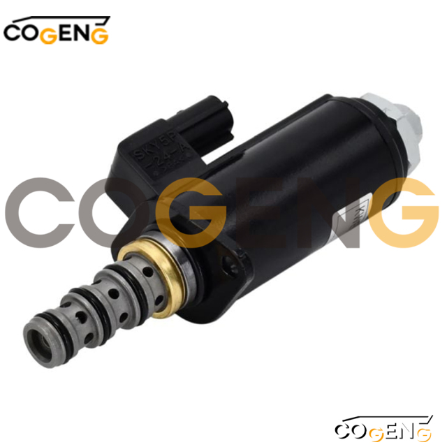 YN35V00051F1 Kobelco Solenoid Valve Blue dot,Excavator Solenoid Valve | Excavator Pressure Switch | Excavator Revolution Sensor | Excavator Wiring Harness | Excavator Throttle Motor --- COGENG High-Qulity Parts Service GAOGENG Provider