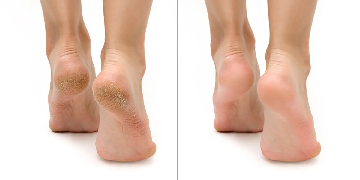 prevent hard skin from building up