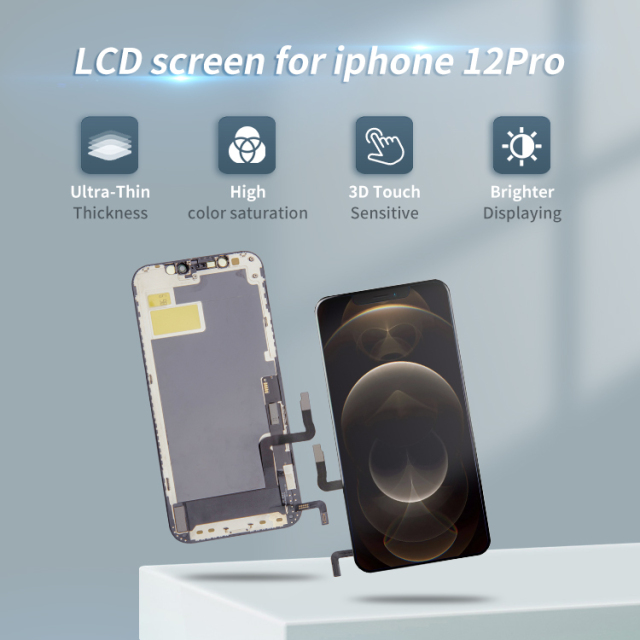 Mobile phone Lcds for iphone 12 pro max lcd screen display original touch screen for iphone 12 pro lcd