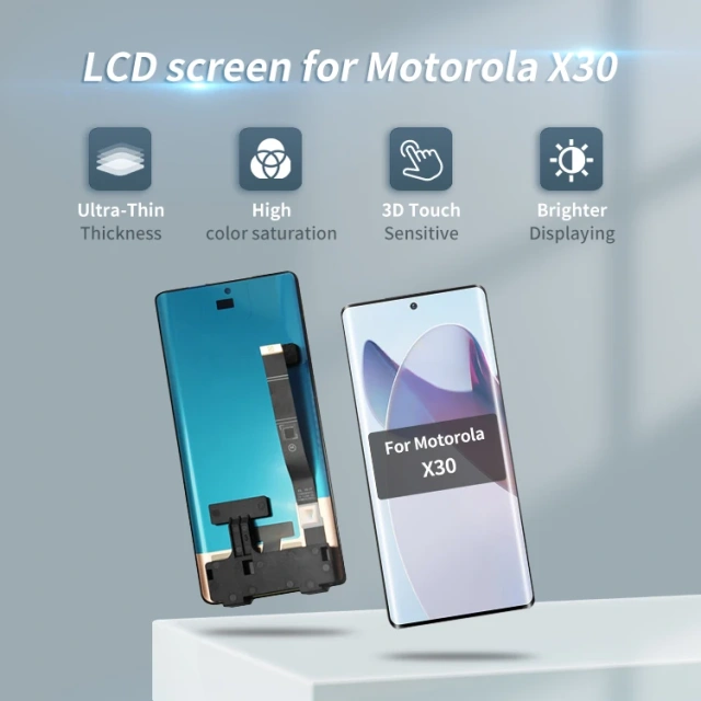 Mobile phone Lcd for Motorola X30 screen replacement original phone display lcd screen for Motorola X30 lcd