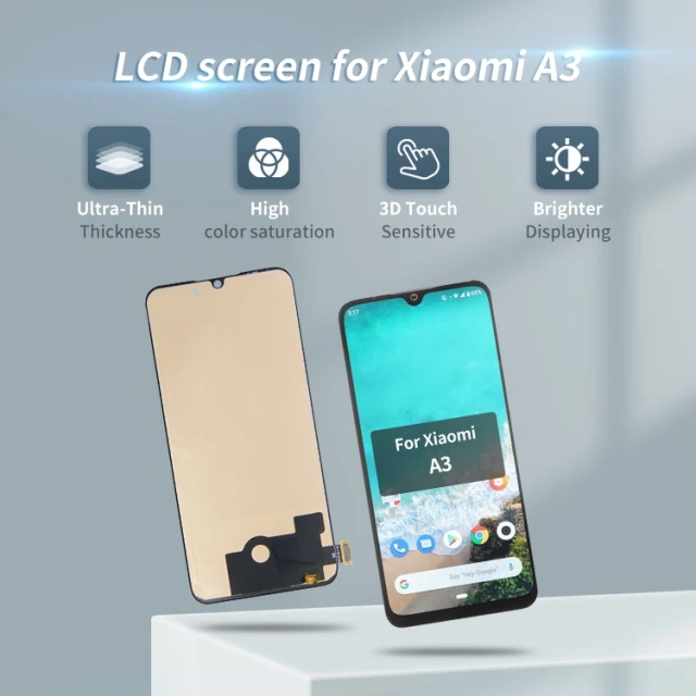 Mobile phone Lcds for xiaomi mi a3 display Mobile phone screen for xiaomi a3 display