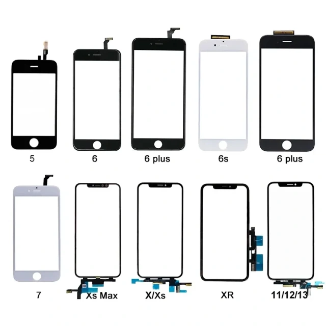 Glass Mobile Phone Lcds for iphone ipad samsung display touch screen phone cover oca glass for glass oca samsung iphone ipad
