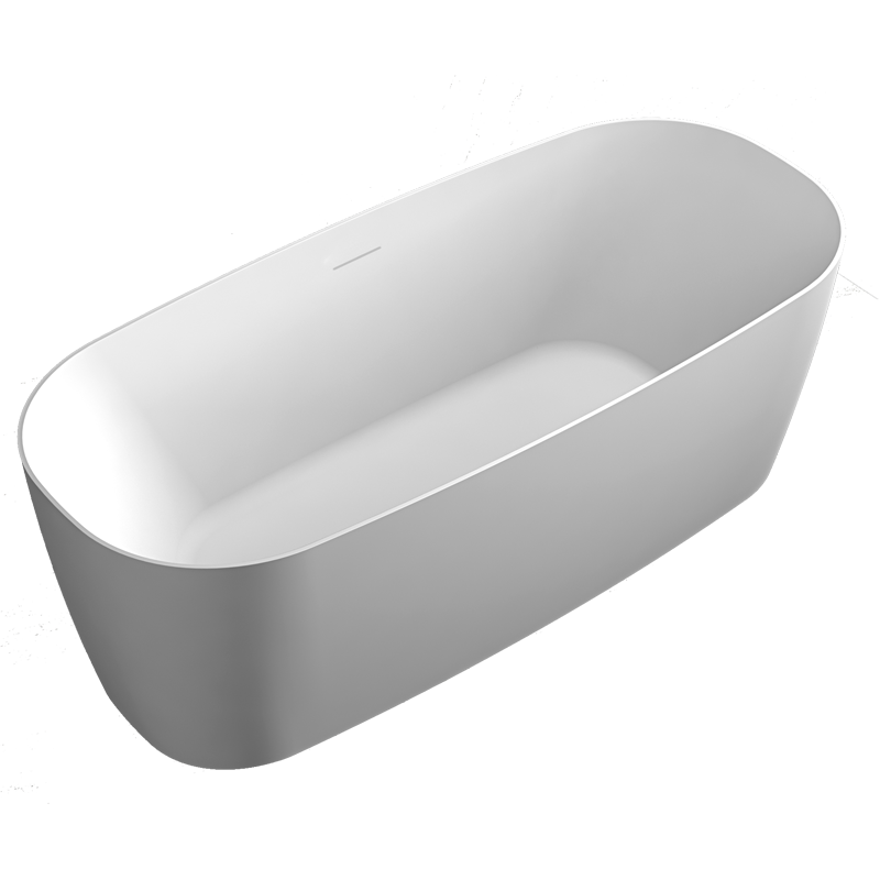 Großhandel Mode ovale bunte freistehende Acrylbadewanne TW-7606