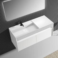 Exporteur Einzel-Waschbecken-Wand-Badezimmer-Waschtischschrank WBL-0613