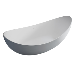 Beliebte Großhandelsdesigner-Mondförmige freistehende Acrylbadewanne TW-7618