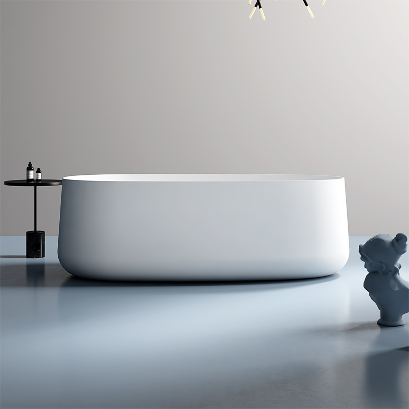 Quality Wholesale Unique Design High-end Oval Freestanding Acrylic Bathtub TW-7698