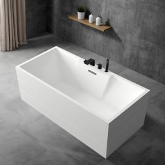 Hot Style Wholesale Rectangle Freestanding Acrylic Bathtub TW-6659A