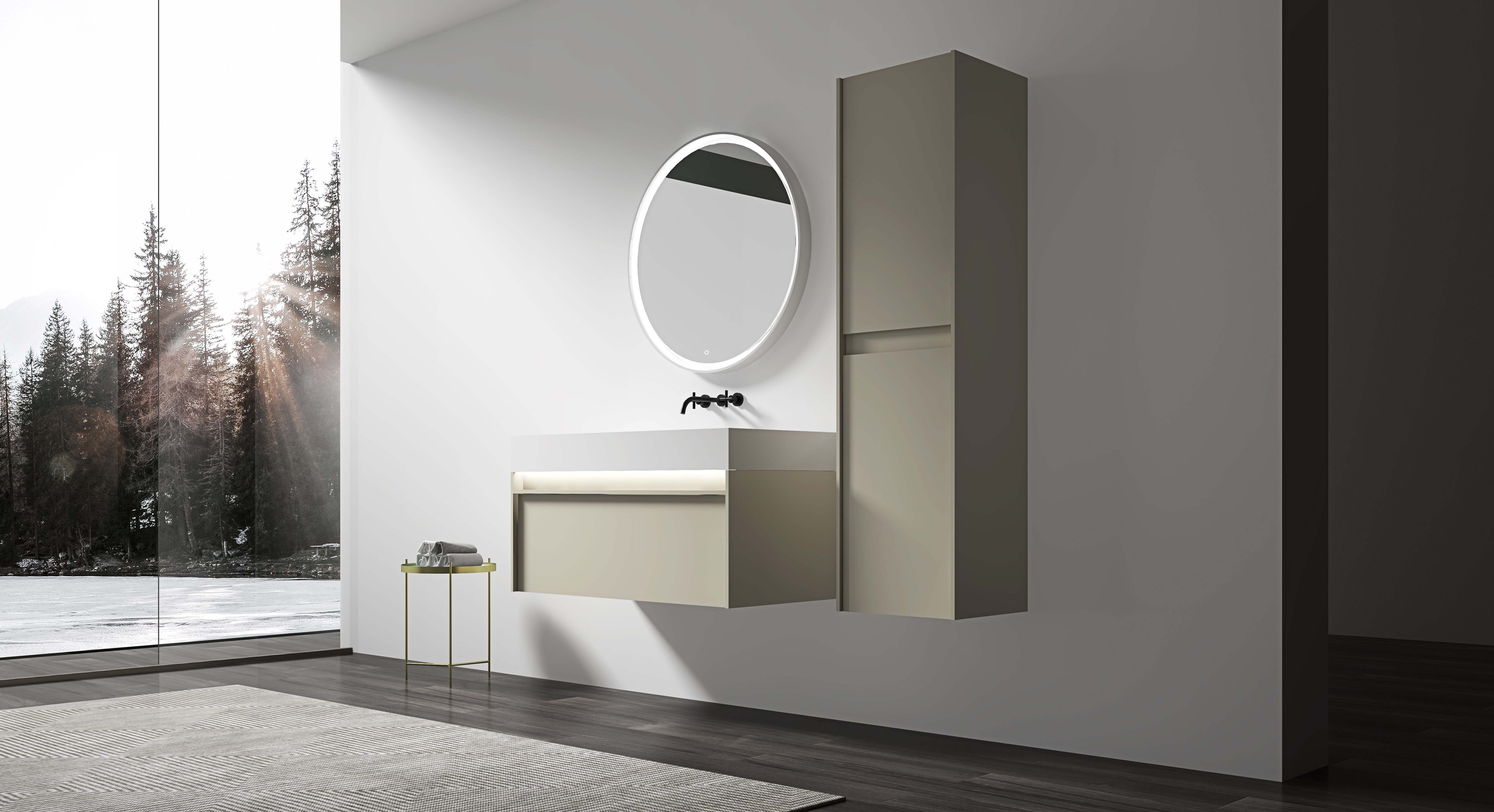 Hanging Bathroom Cabinet WBL-0319