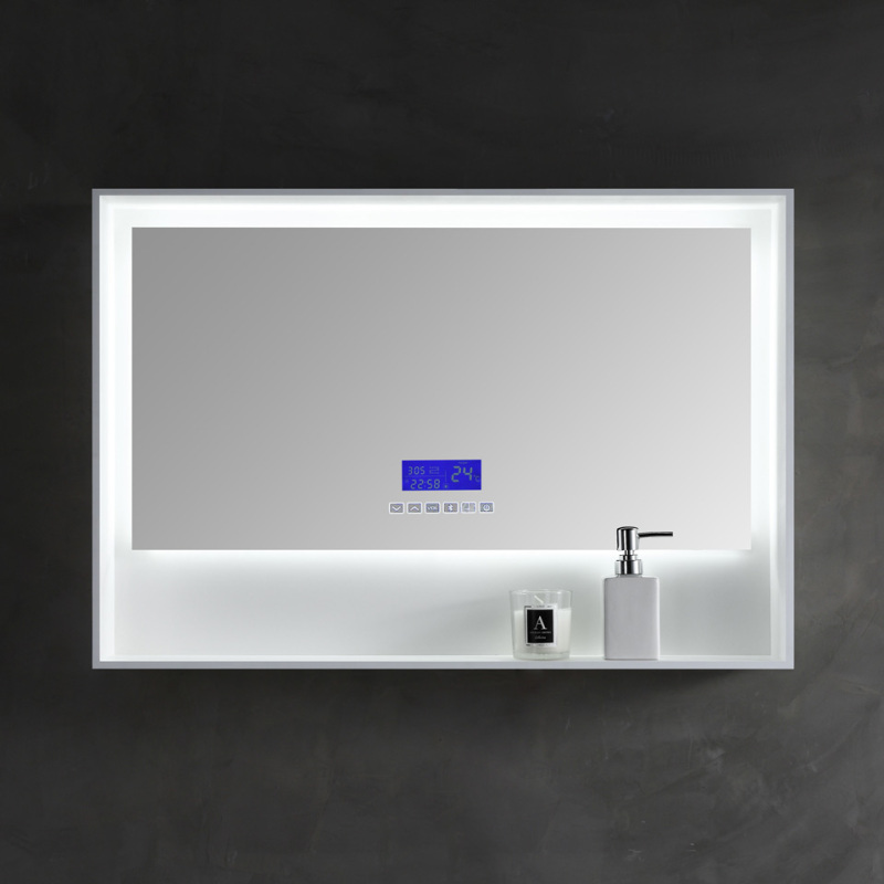 Hochwertiger Wand-Badezimmerspiegel im Großhandel mit Regalschrank XA-ML86