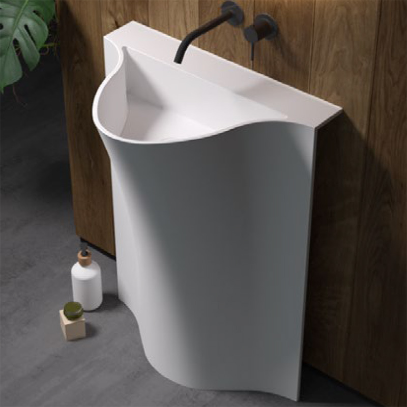 Wholesale Price Freestanding Pedestal Bathroom Wash Basin Sink TW-Z321