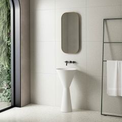 Wholesale Price Round Freestanding Pedestal Sink Bathroom Wash Basin TW-Z362